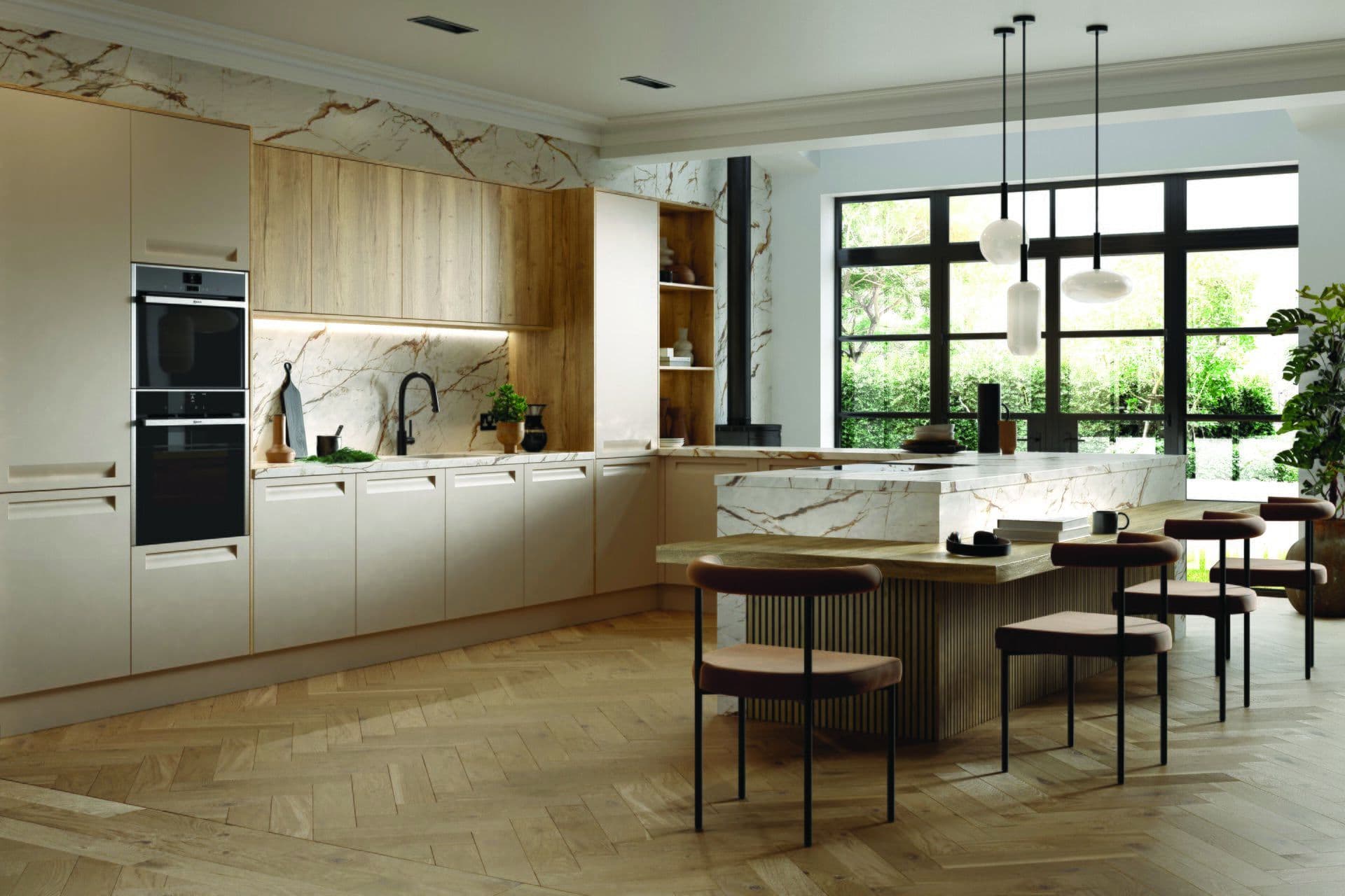 Finished kitchen by Platinum Interiors